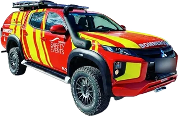 Pick-up Mitsubishi L200 de bomberos